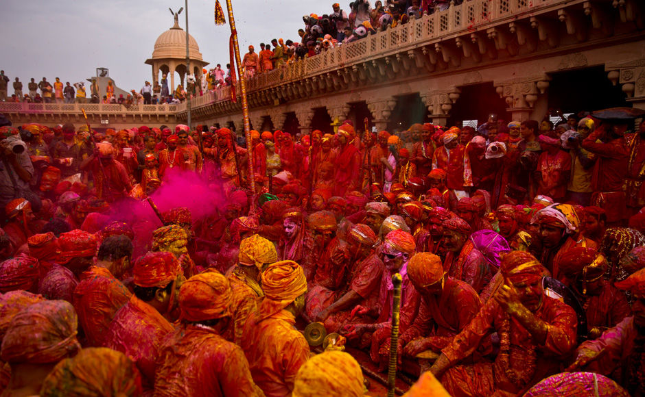 Photo of Lathmar Holi, Nandgaon Mathura Style! 1/4 by Zeel Shah