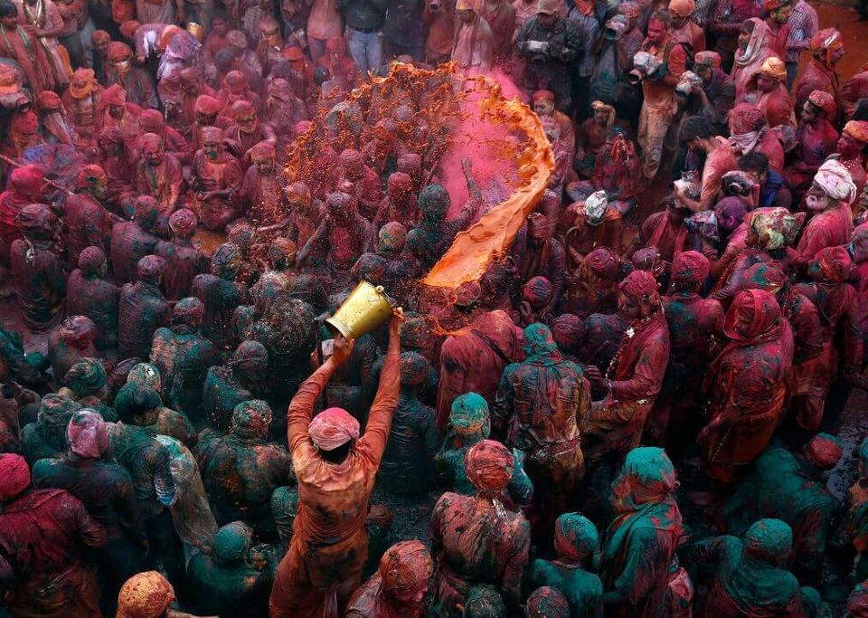 Photo of Lathmar Holi, Nandgaon Mathura Style! 2/4 by Zeel Shah