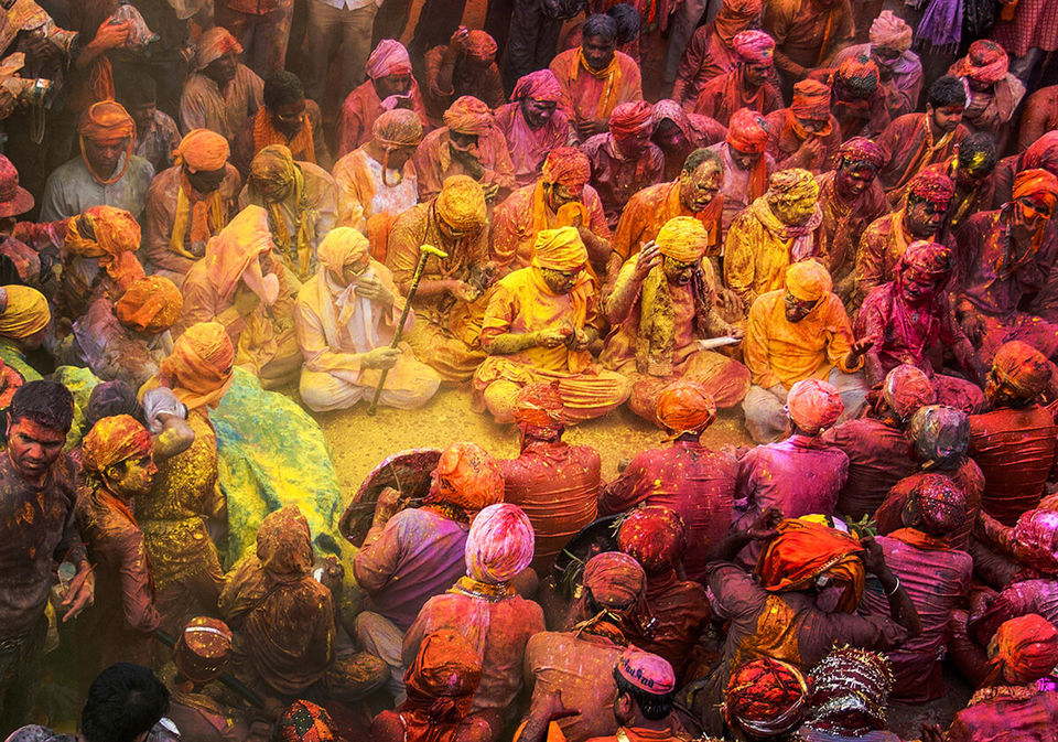 Photo of Lathmar Holi, Nandgaon Mathura Style! 4/4 by Zeel Shah