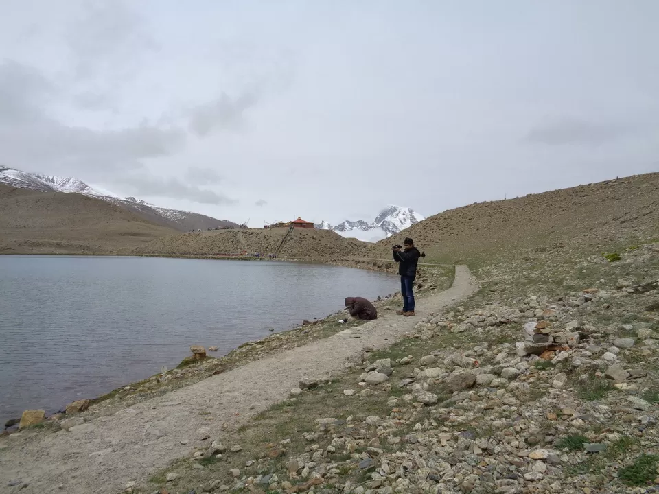 Photo of Gurudongmar lake by Anupam Debnath