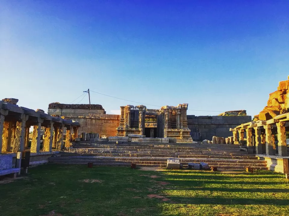 Photo of Hampi ruins, Hampi, Karnataka, India by Shubhi Choudhary