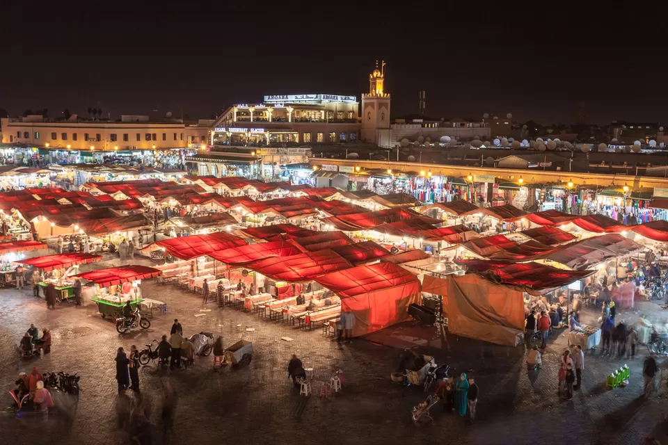 Photo of Jemaa el-Fna, Marrakesh, Morocco by Sindhu Satish