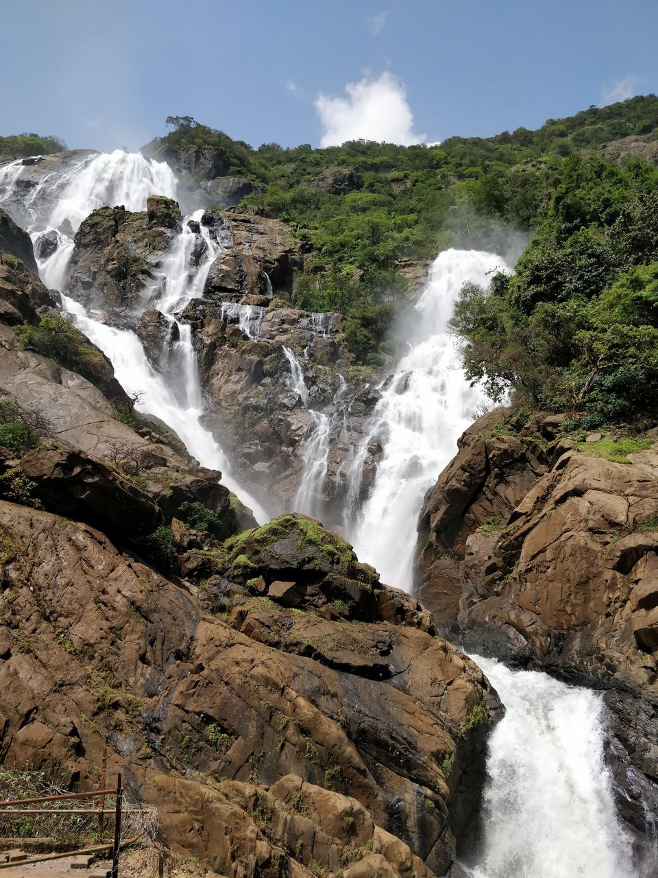 Photo of Reaching Doodh Sagar Waterfalls from Hubli/Dharwad/Belgaum by Vishala V - Frames & Words