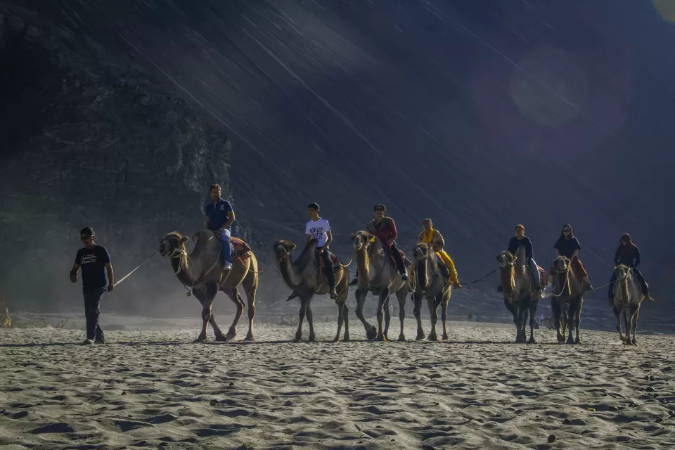 Photo of Hunder Sand Dunes, Hunder by Amey Pednekar