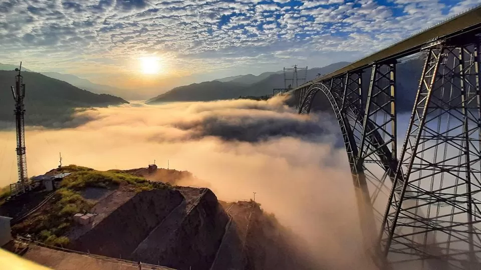 Photo of India Has The World’s Highest Railway Bridge & It's The Gateway to The Kingdom of Gods! by Sinchita Sinha