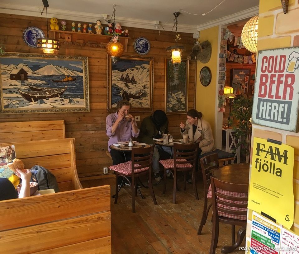 Photo of Café Babalú, Skólavörðustígur, Reykjavík, Iceland by Map and Magnets