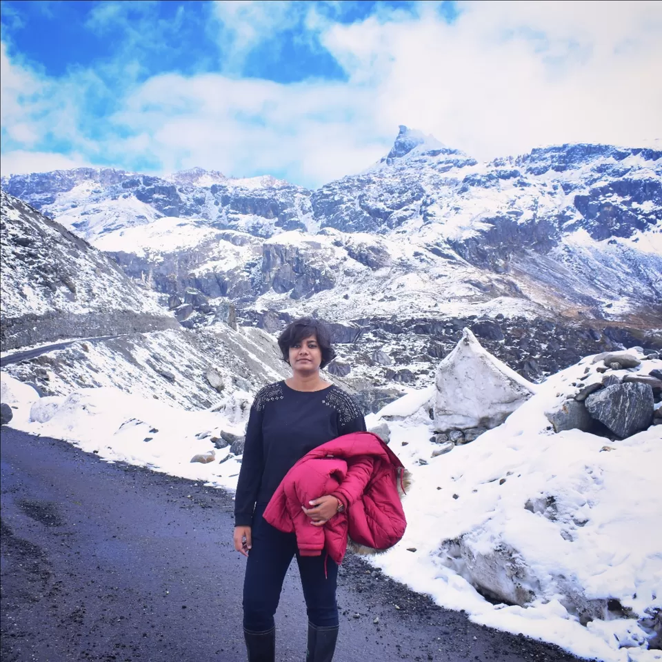 Photo of Black cliffs, green valley and fresh snow: All that make Kalapatthar a must visit in North Sikkim by kanaya dutta