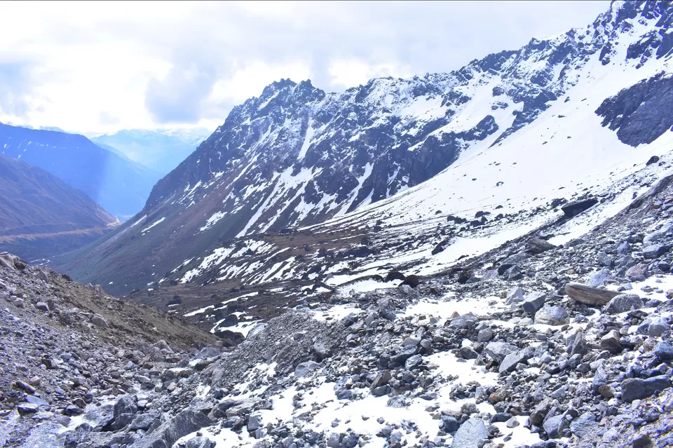 Photo of Black cliffs, green valley and fresh snow: All that make Kalapatthar a must visit in North Sikkim by kanaya dutta