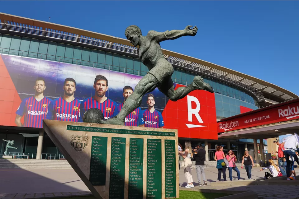 Photo of Camp Nou, Barcelona, Spain by Arijit Mullick