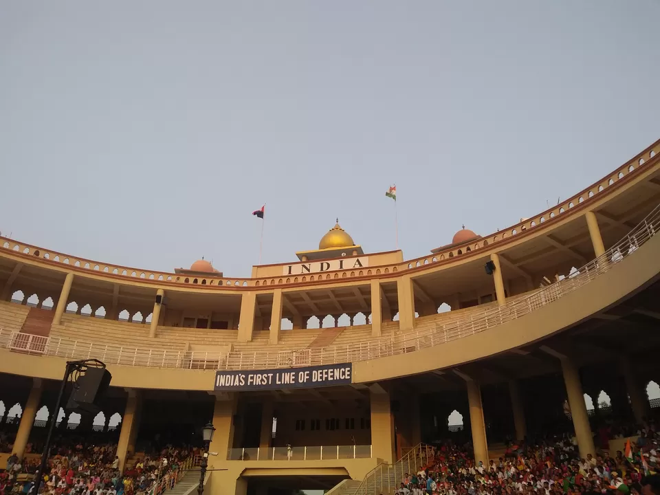 Photo of India-Pakistan Wagah Border Stadium 1, Wagah, Hardo Rattan, Punjab, India by RaChana