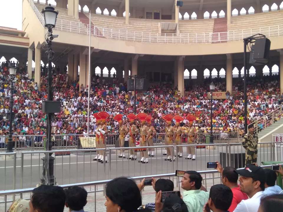 Photo of India-Pakistan Wagah Border Stadium 1, Wagah, Hardo Rattan, Punjab, India by RaChana