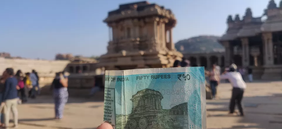 Photo of Stone Chariot, Hampi, Nimbapura, Karnataka, India by Nisha