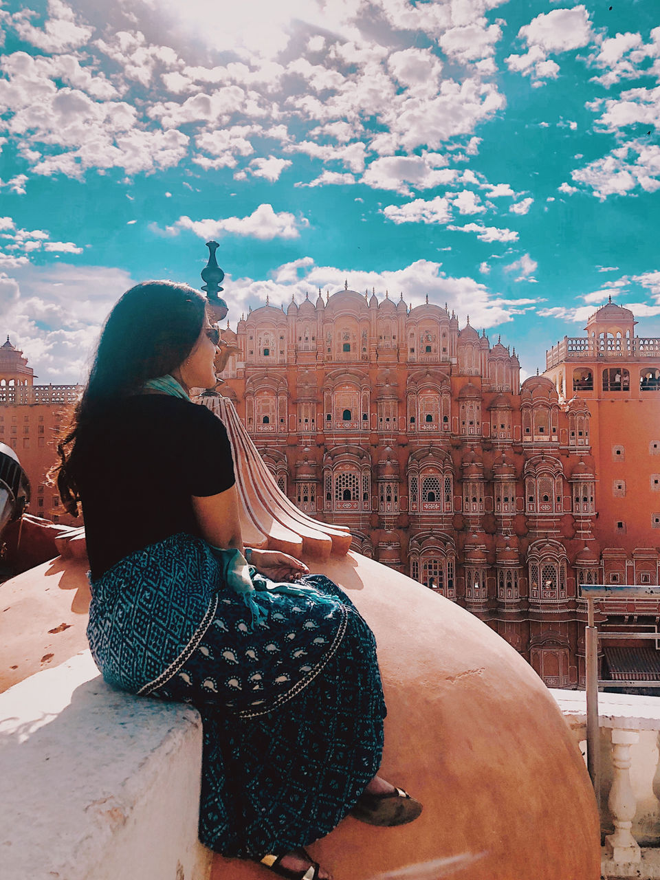 Photo of Hawa Mahal, Hawa Mahal Road, Badi Choupad, J.D.A. Market, Pink City, Jaipur, Rajasthan, India by Sona Sachdeva