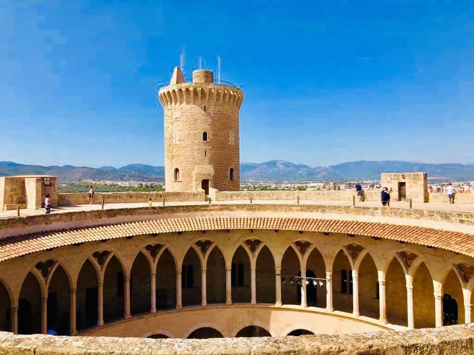Photo of Bellver Castle, Carrer Camilo José Cela, Palma, Spain by Kanu Bhatnagar