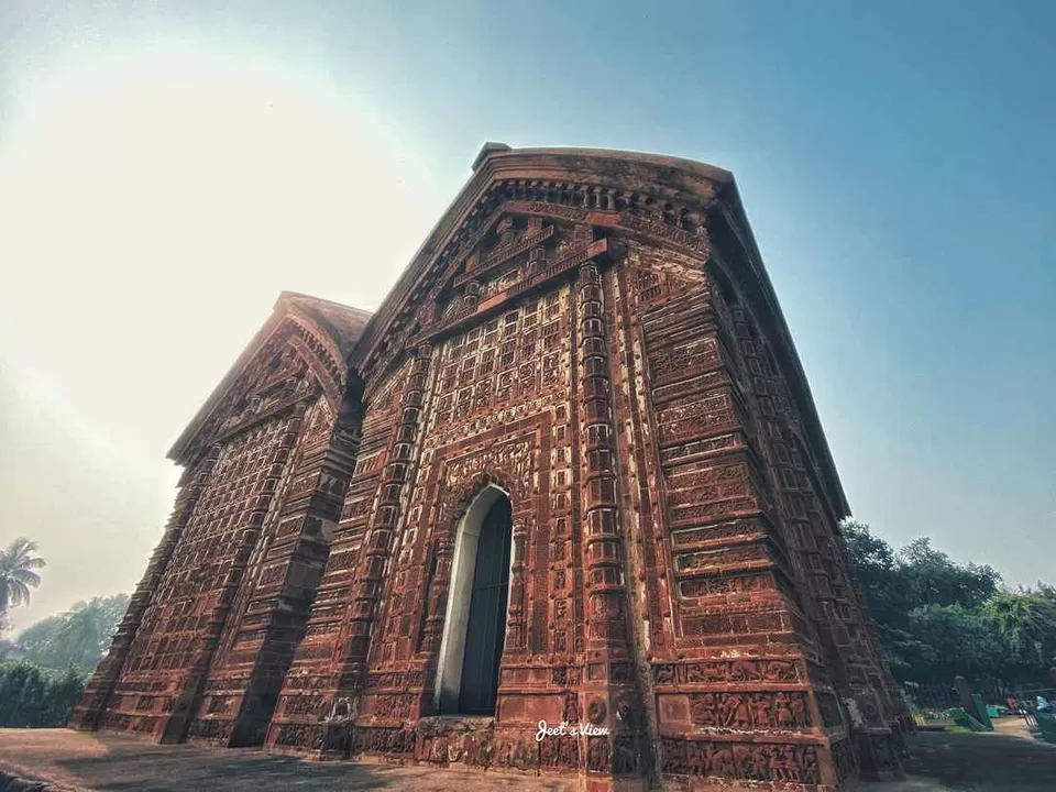 Photo of Jor Bangla Temple, Rajdarbar, Dalmadal Para, Bishnupur, West Bengal, India by Subhajit Nayak(Wander-Fool Jeet)