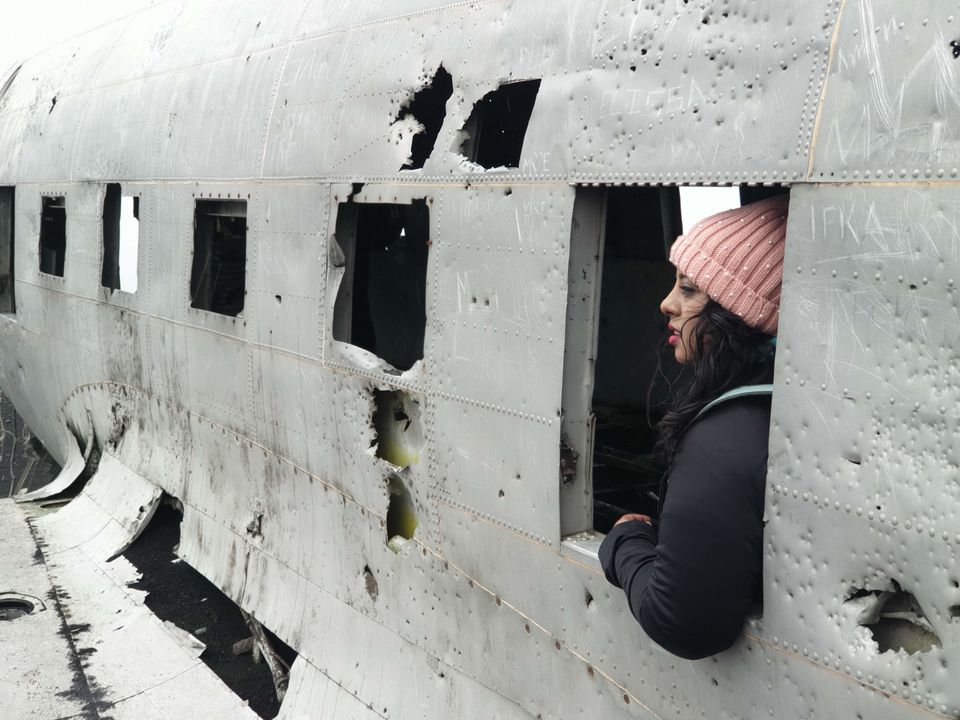 Photo of Solheimasandur Plane Wreck, Path to Wrecked DC-3 Plane on Sólheimasandur, Iceland by Sai Chandrasekhar