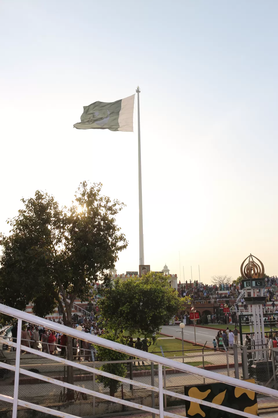 Photo of india Wagah Border Stadium 1, Wagah, Hardo Rattan, Punjab, India by Dharmveer Singh Deol
