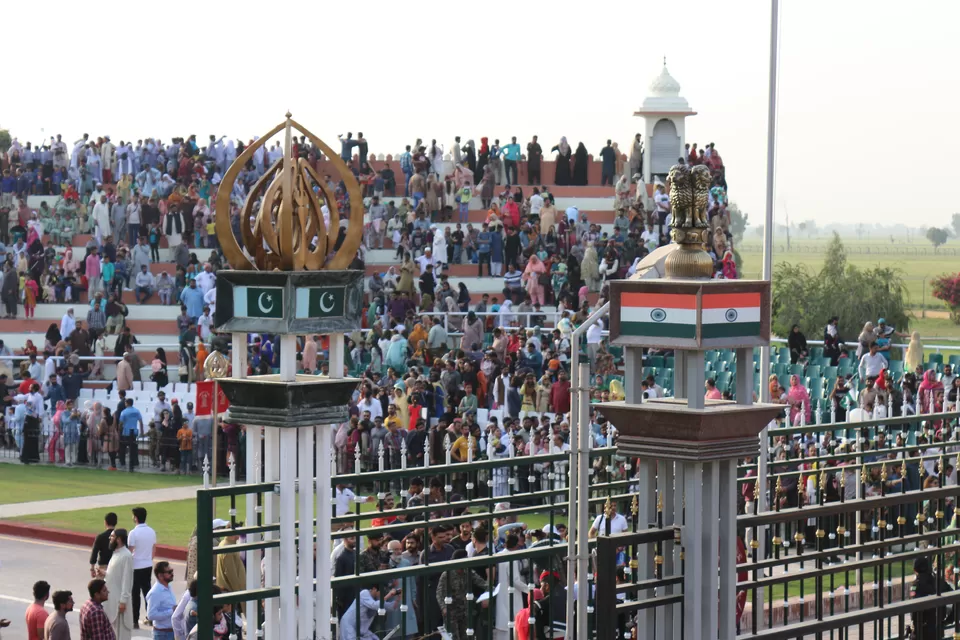 Photo of india Wagah Border Stadium 1, Wagah, Hardo Rattan, Punjab, India by Dharmveer Singh Deol