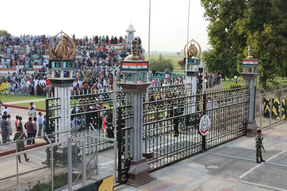 Photo of india Wagah Border Stadium 1, Wagah, Hardo Rattan, Punjab, India by Dharmveer Singh Deol