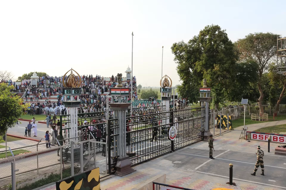 Photo of india Wagah Border Stadium 1, Wagah, Hardo Rattan, Punjab, India by Dharmveer Singh Deol