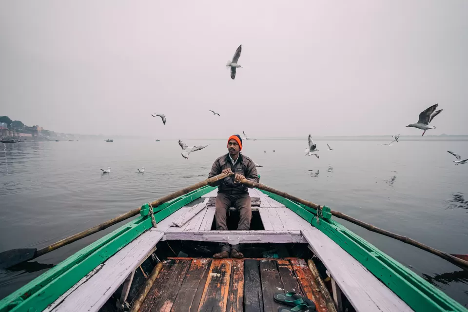 Photo of Ganga River, Uttar Pradesh by Maharshi Patel