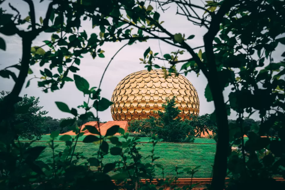 Photo of Matrimandir, Auroville, Bommayapalayam, Tamil Nadu, India by Ashwin Kumar K S