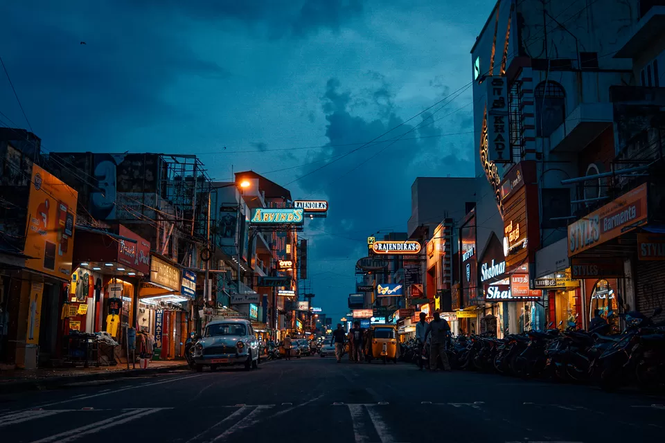 Photo of Mission Street, MG Road Area, Puducherry, India by Ashwin Kumar K S