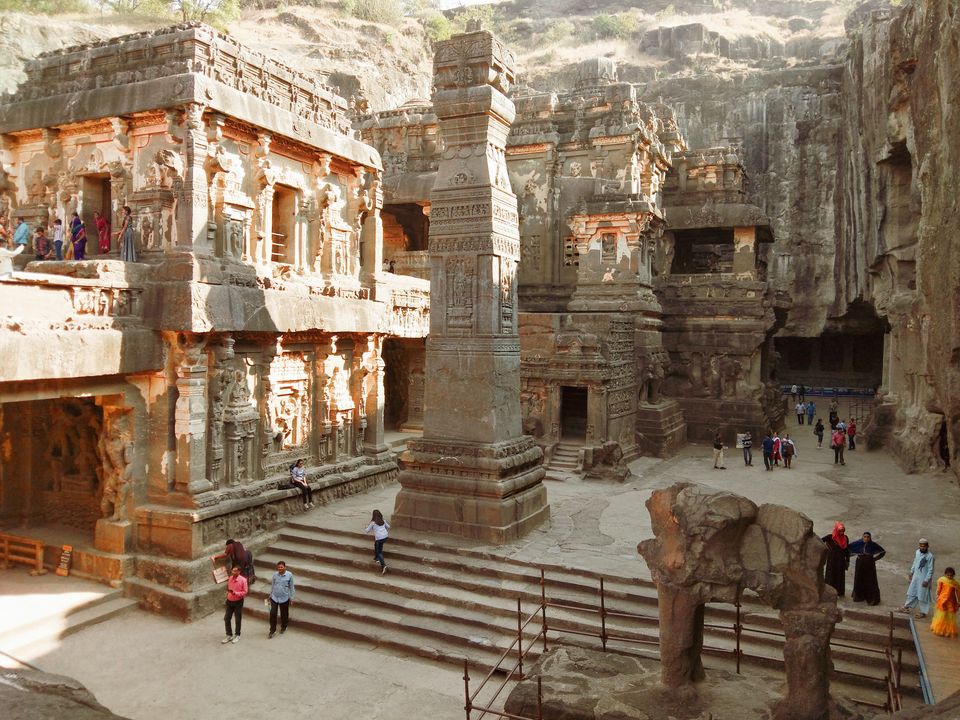 Photo of Ellora Caves, Ellora Cave Road, Ellora, Maharashtra, India by Priyanka Dwivedi