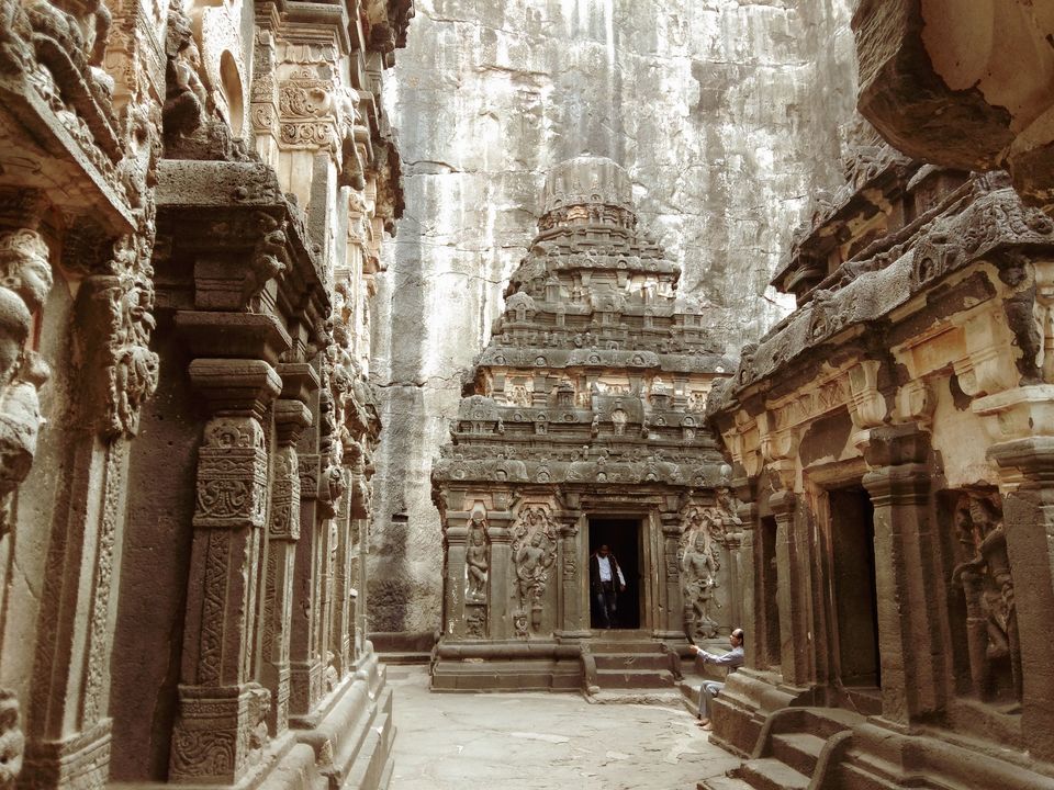 Photo of Ellora Caves, Ellora Cave Road, Ellora, Maharashtra, India by Priyanka Dwivedi