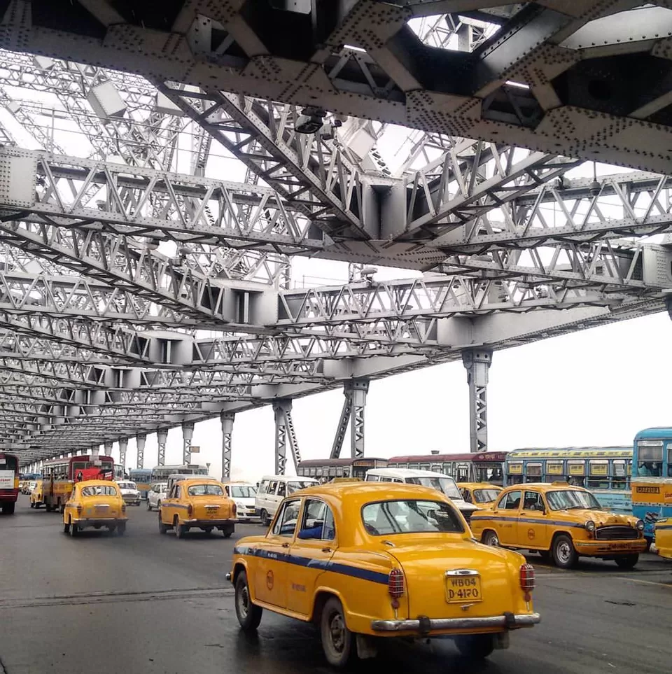 Photo of Howrah Bridge, Howrah, West Bengal, India by Anjali Mariam Paul