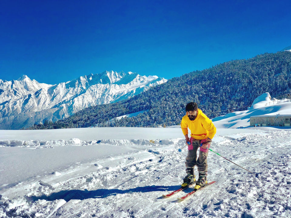 Photo of Auli In February by Banjara Muntazir