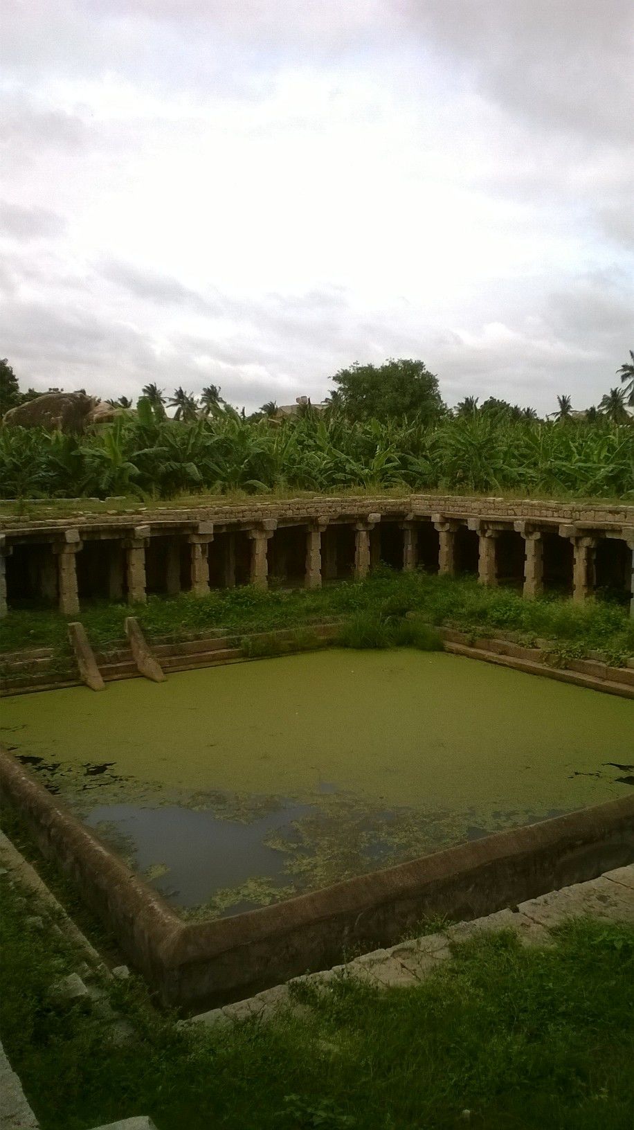 Photo of Hampi and my backpack 1/5 by Sunetra Biswas