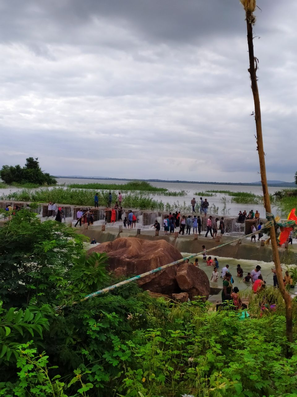 Photo of Pocharam Lake Medak Dist. by Shaker