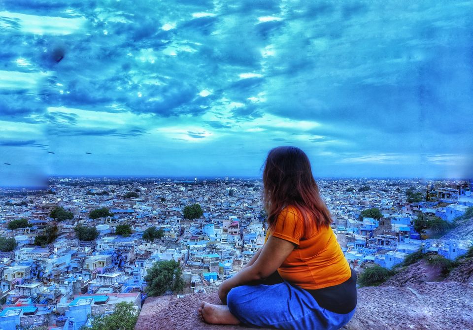 Photo of Jodhpur, beyond the blue hues by Nandita Talukdar