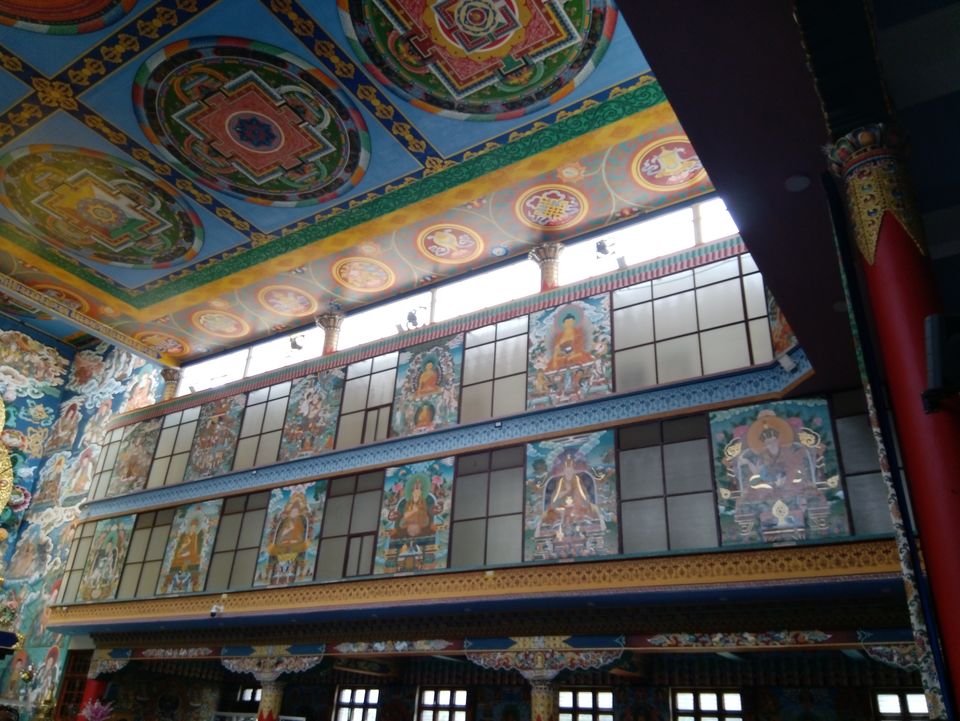 Photo of Namdroling Monastery Golden Temple, Bylakuppe, Karnataka, India by Sandhya Gawde