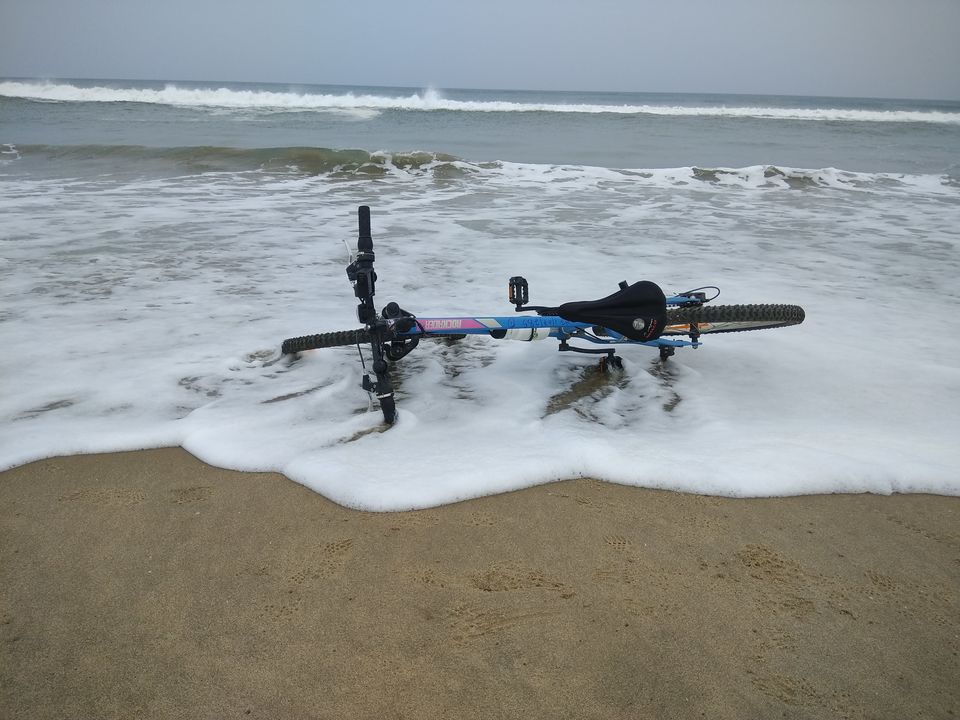 Photo of Solo Cycling on East Coast Road by Anil Kumar