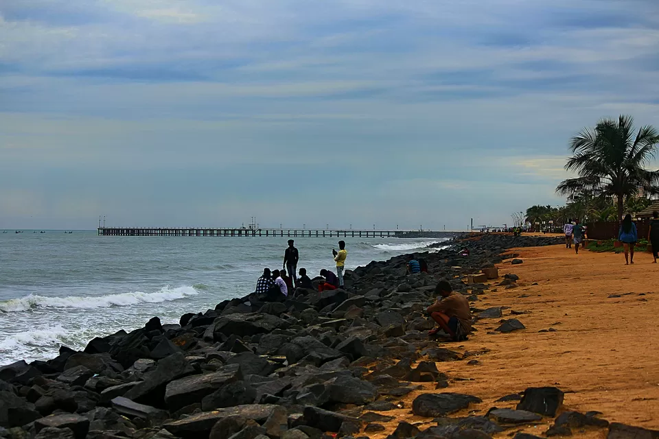 Photo of Promenade Beach, Puducherry by Anil Kumar