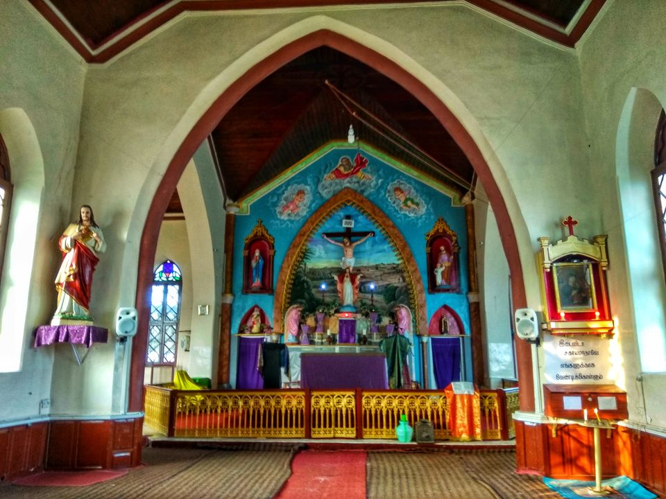 Photo of La Saleth Church, Kodaikanal, Tamil Nadu, India by Anil Kumar