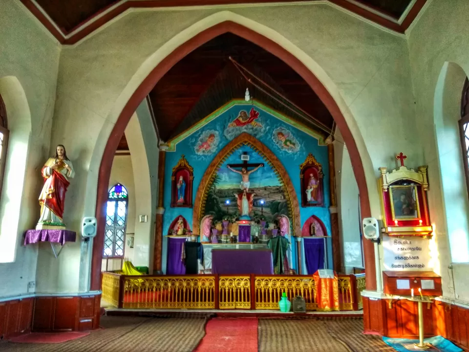 Photo of La Saleth Church, Kodaikanal, Tamil Nadu, India by Anil Kumar