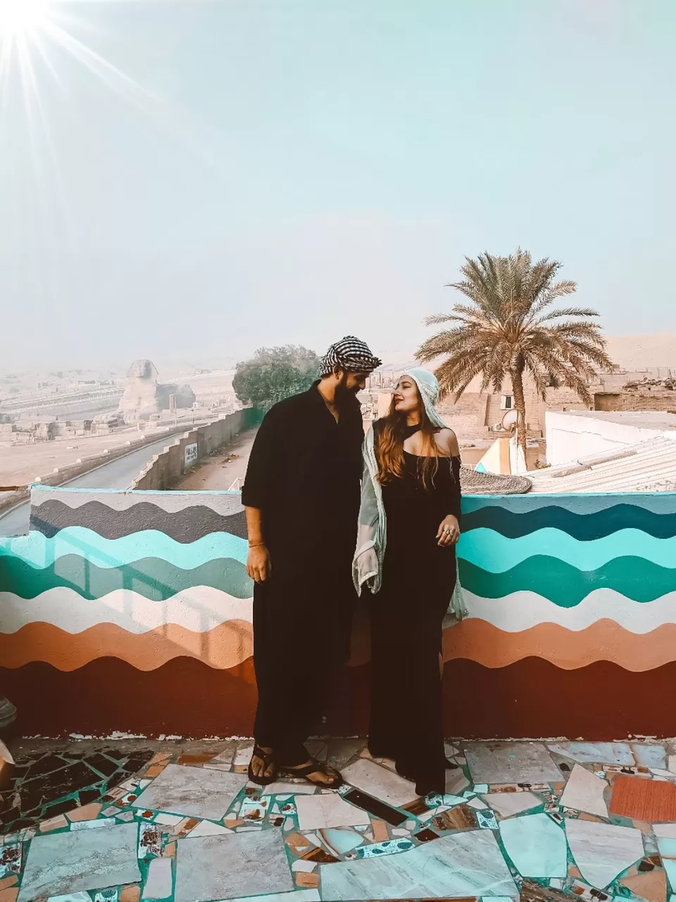 Photo of Atlantis Pyramids Inn, Nazlet El-Semman, Giza, Egypt by That NomadCouple