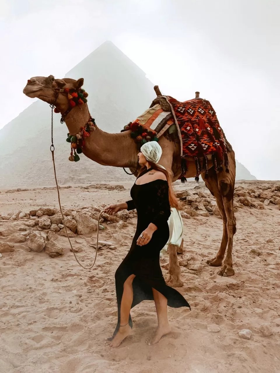 Photo of Atlantis Pyramids Inn, Nazlet El-Semman, Giza, Egypt by That NomadCouple