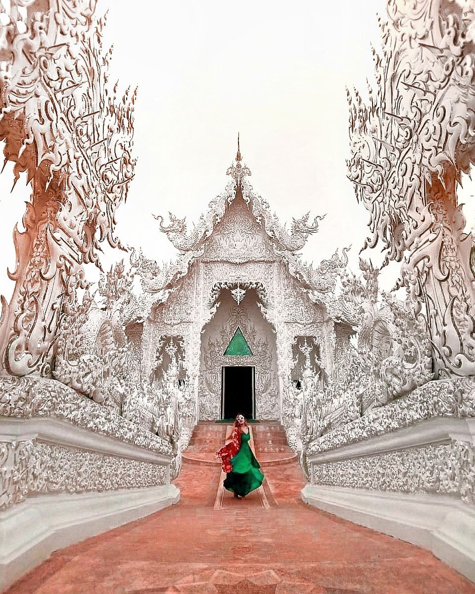 Photo of Wat Rong Khun, Pa Tan, Khun Tan District, Chiang Rai, Thailand by That NomadCouple