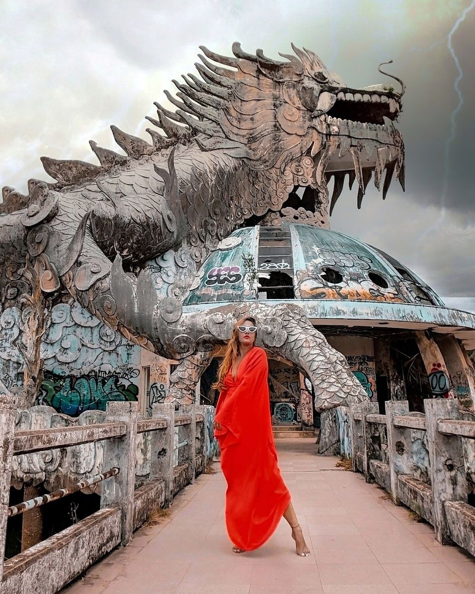 Photo of The Spookiest Spot in Vietnam- ABANDONED WATER PARK (Thuy Tien Water Park) by That NomadCouple