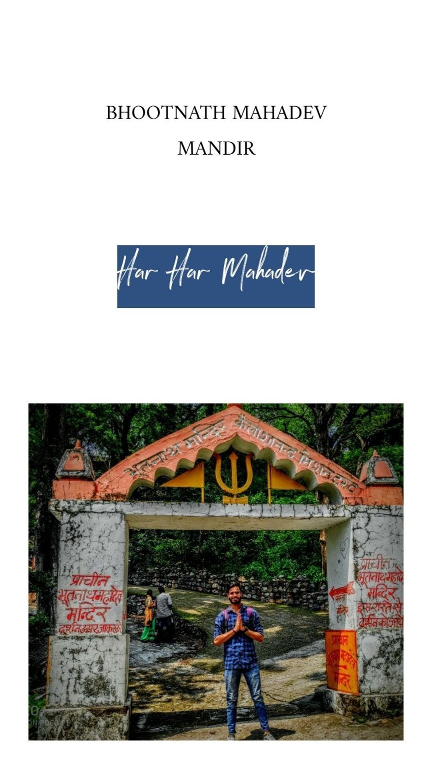 Photo of Bhoothnath mahadev Mandir, Swarg Ashram, Rishikesh, Uttarakhand, India by Singh Navneet