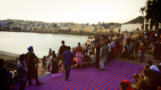 Photo of Brahma Temple Road, Pushkar, Rajasthan, India by Aman Sharma