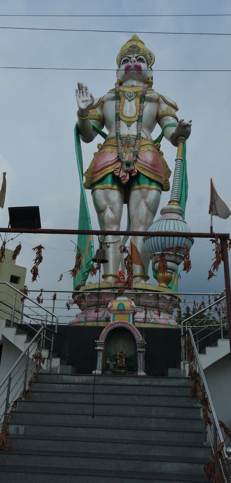 Photo of Hanuman statue, shadnagar HYDERABAD by Traveller121