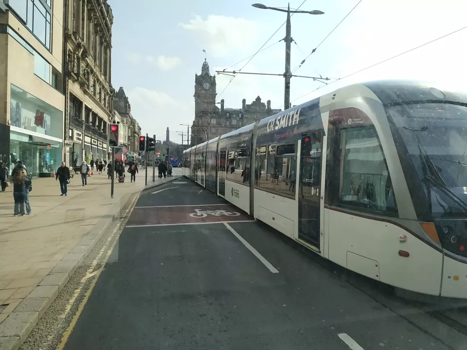 Photo of Princes Street, Edinburgh, UK by Saurabh Amrit