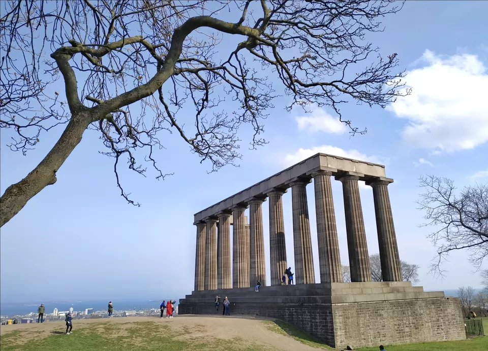 Photo of National Monument of Scotland, Calton Hill, Edinburgh, UK by Saurabh Amrit