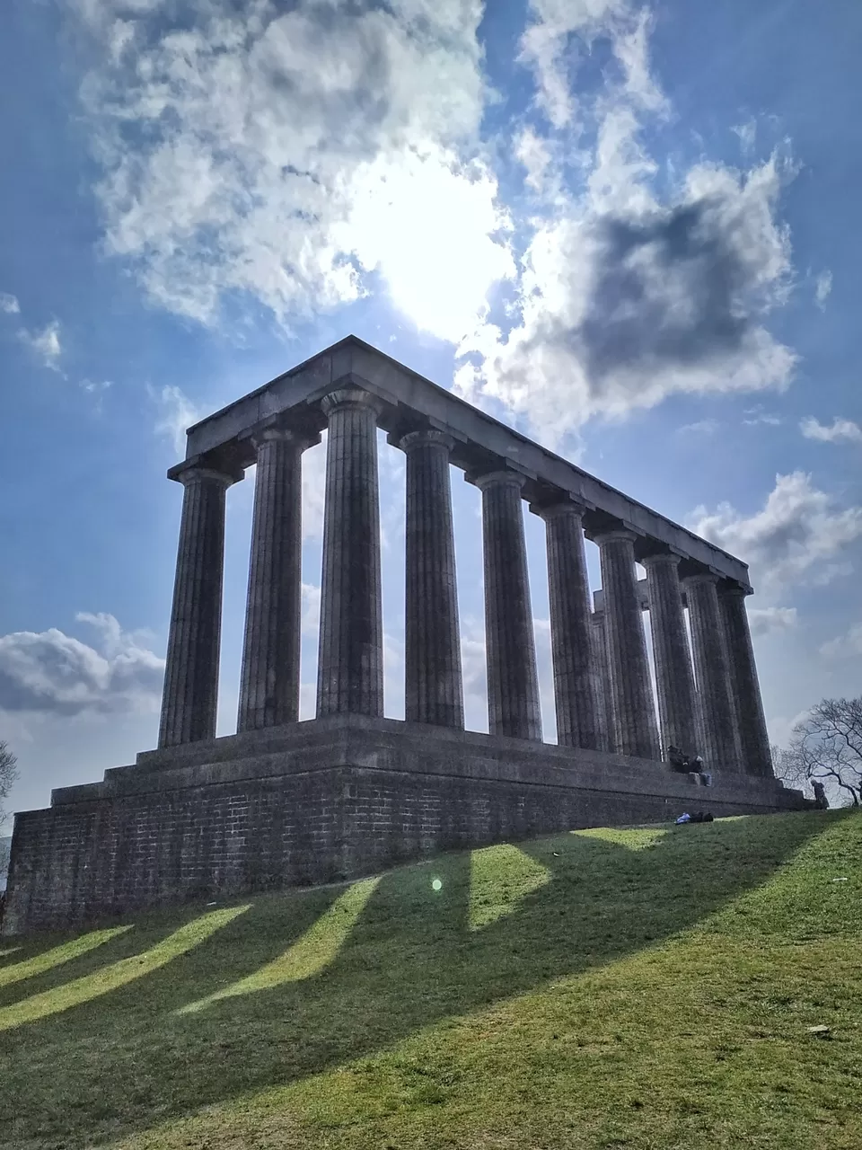 Photo of National Monument of Scotland, Calton Hill, Edinburgh, UK by Saurabh Amrit