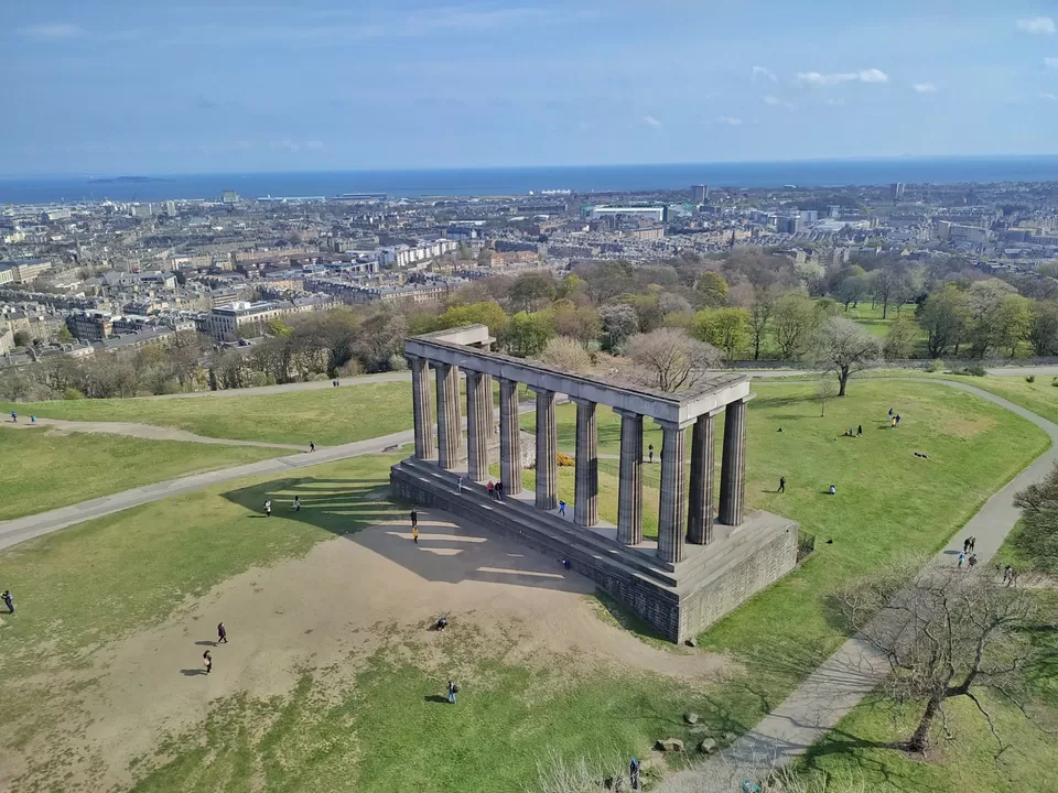 Photo of National Monument of Scotland, Calton Hill, Edinburgh, UK by Saurabh Amrit